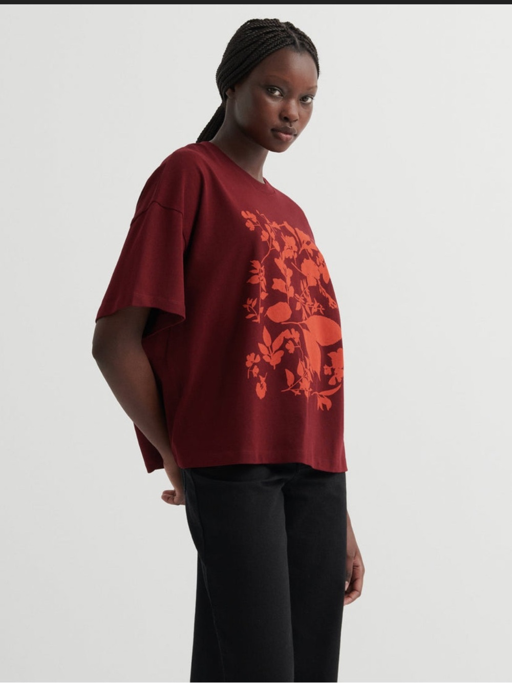 Kowtow stencil tee